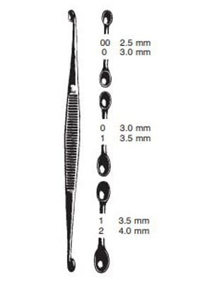 CURETTE SKIN WILLIGER #00/0