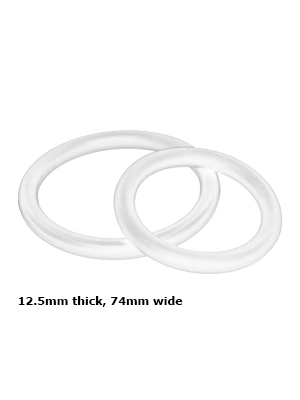 Portia Flexible PVC Pessary Rings 74mm – Each