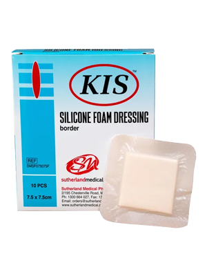 KIS Silicone Foam Border 7.5x7.5cm - Box/10