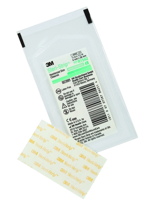 3M Steri-Strip Adhesive Skin Closures, 6mm x 38mm White- Box/50