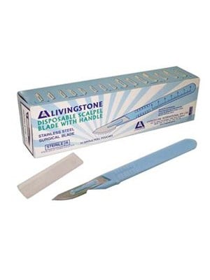 SAFETY SCALPEL #23 DISPOSABLE - Box/10