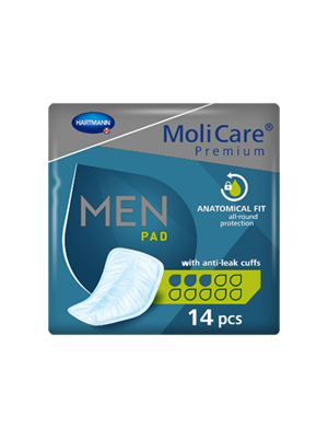 Molicare® Premium Men Pad 3 Drops Underwear, 406ml - Ctn/112