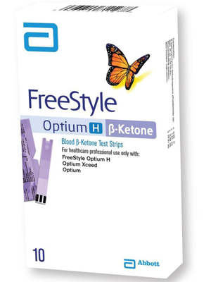 STRIP TEST OPTIMUM H B KETONE - Box/10