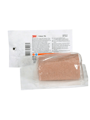 3M™ Coban™ LF Latex-Free Self-Adherent Wrap, Tan 10cmx2m - Box/18