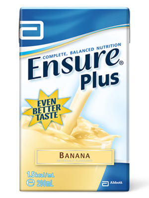ENSURE® Plus Tetrapak Banana 200ml - Ctn/27