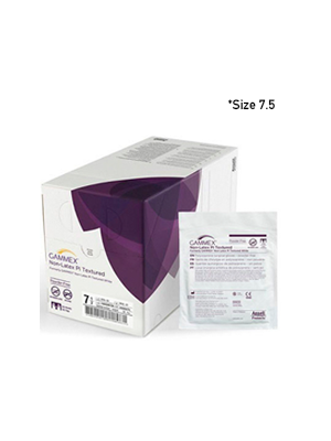 Gammex® Non-Latex PI Textured Surgical Gloves Size 7.5 - Box/50