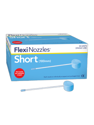Flexi Nozzles™ Co-Phenylcaine Forte, Short 100mm - Box/50