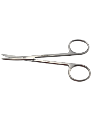 Armo Strabismus Scissors Curved-11cm