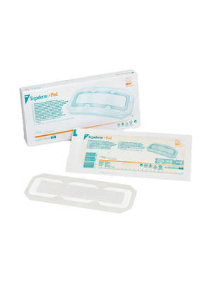 3M™ Tegaderm™ + Pad Film Sterile Dressing, 9cmx20cm - Box/25