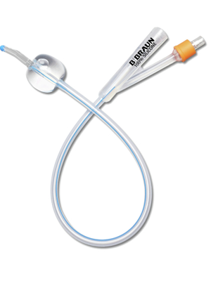 URIMED FOLEY CATH 2/W/ST 16FG/10mL/42cm