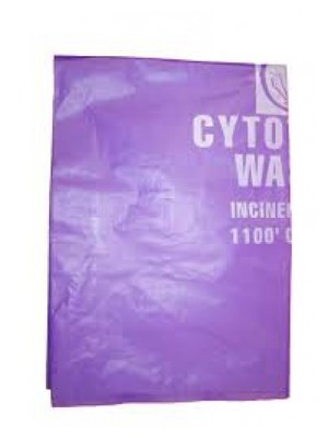 PURPLE WASTE BAGS 600X840 Cytoxic - Ctn/200