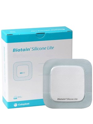 Biatain® Silicone Adhesive Foam Dressing Lite, 5x5cm – Box/5