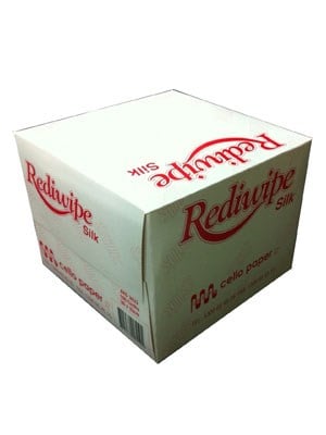 Rediwipe Silk Folded Cloths - Box/100