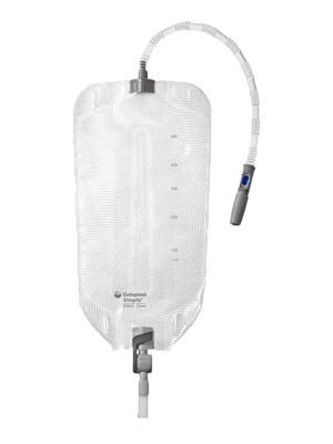 Simpla® Profile Leg Bag Sterile 6cm Tube 500mL - Box/10