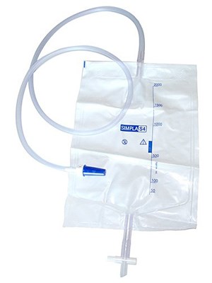 SIMPLA S4 DRAINAGE BAG 100cm 2000mL