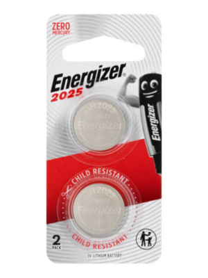 Energizer® Battery 3V Lithium 2025 - Pkt/2