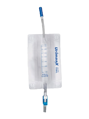 Urimaax Drainage Bag Leg Sterile 750ml 6cm Tubing - Each