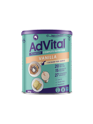 AdVital ™  Complete Nutrition Vanilla Powder, 500g - Ctn/6