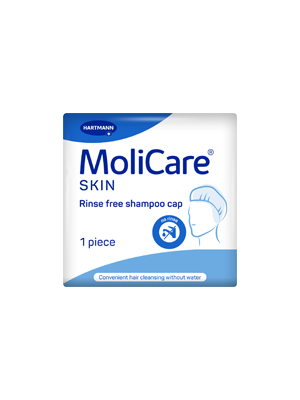 Hartman MoliCare Skin Rinse Free Shampoo Cap - Each 