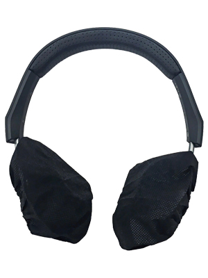 Premium Disposable Headphones Black Ctn 10