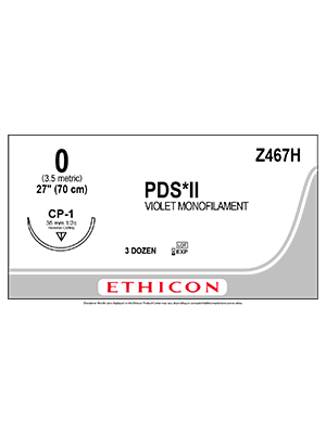 PDS® II Violet 70cm 0 CP-1 - Box/36