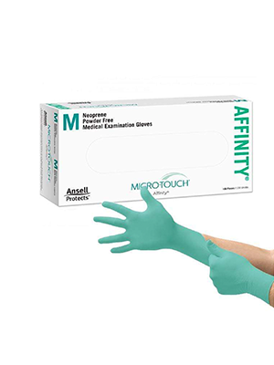 MICRO-TOUCH® AFFINITY™ Examination Gloves Neoprene (M) - Box/100 