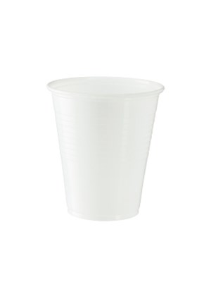 Castaway Eco-Smart Polypropylene Water Cups 200ml, Disposable - Pkt/50