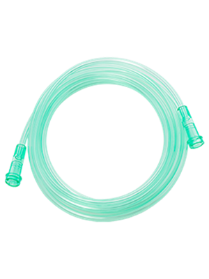 Oxygen Plastic Tubing Green 2.1m - Each