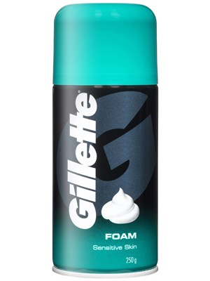 GILLETTE SHAVE FOAM SENSITIVE SKIN 250g