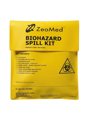 ZeoMED Biohazard Spill Kit