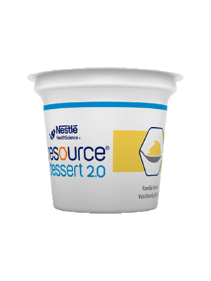 RESOURCE® Dessert 2.0 Gluten-free Vanilla 125g Cup - Ctn/24