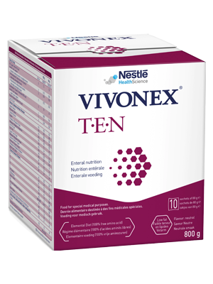 VIVONEX® T.E.N Enteral Nutrition 80g Sachet - Box/60
