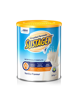 SUSTAGEN® Hospital Formula Vanilla Flavour 840g - Ctn/6