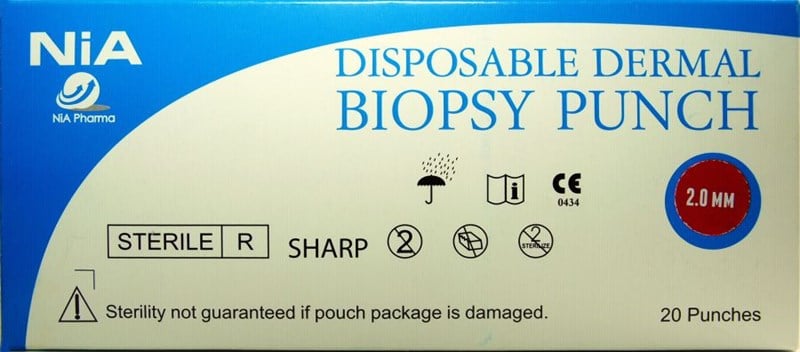 NiA BIOPSY PUNCH 5mm - Box/20