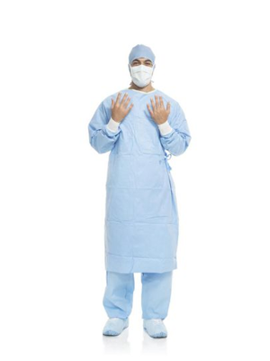 Surgical Gown Aero Performance Sterile Protector Blue 2XL