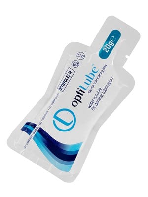 OPTILUBE GEL 20g SACHET STERILE - Box/20