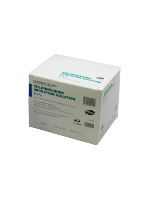 Chlorhexidine Gluconate Solutions 0.1% 30ml Amps - Box/30