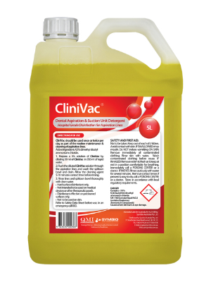 CliniVac Dental Aspiration & Suction Unit Detergent 5L 