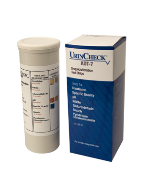 Drug Adulteration Test 25 Strips UrinCheck ADT-7