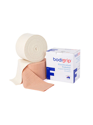 Bodigrip Tubular Support Bandage F Natural 10cm x 10m - Each