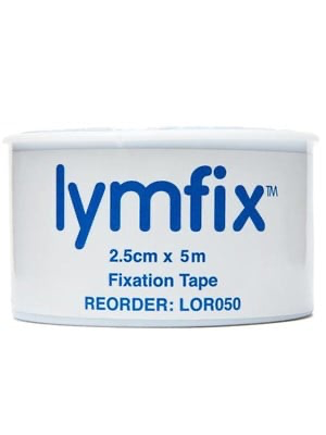 Lymfix® Fixation Tape, Latex-Free Tan 2.5cm x 5cm - Box/12