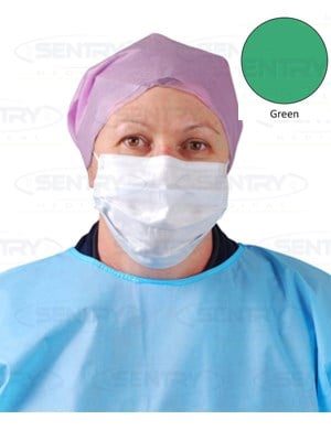 Headscarves Sentry OWEAR® Green Non-Sterile Box/250