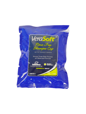 VeraSoft® Rinse Free Shampoo Cap Non Sterile-Ctn/30