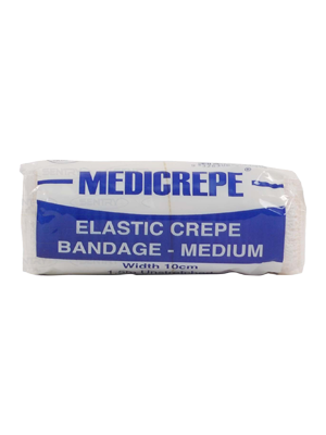 Medicrepe® Elastic Crepe Bandage Medium, 7.5cm x 1.5m - Pkt/12