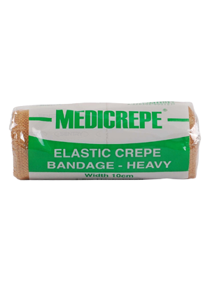 Medicrepe® Elastic Crepe Bandage Heavy, 10cm x 2.3m - Pkt/12