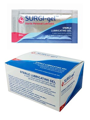 SURGI-GEL SACHETS 3mL - Box/144