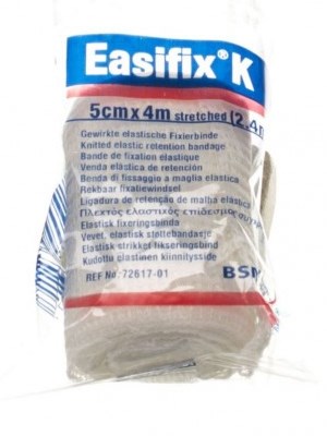 Easifix® K Knitted Elastic Retention Bandage, 5cm x 2.4m – Box/20