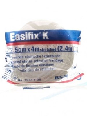 Easifix® K Knitted Elastic Retention Bandage, 7.5cm x 2.4m – Box/20