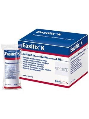 Easifix® K Knitted Elastic Retention Bandage, 10cm x 2.4m – Pkt/20