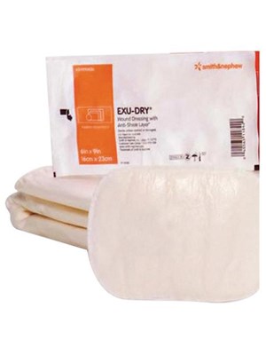 Exu-Dry Full Anti Sheer Absorbent Dressing, 15cm x 22.5cm – Box/12